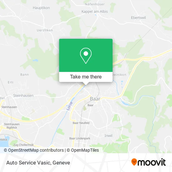 Auto Service Vasic map