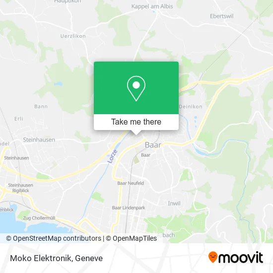 Moko Elektronik map