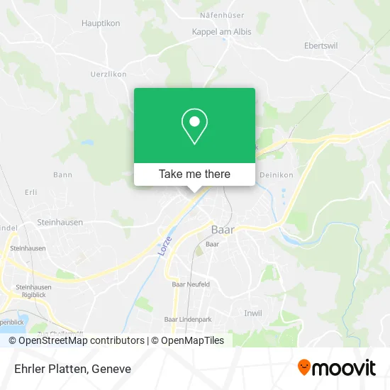 Ehrler Platten map