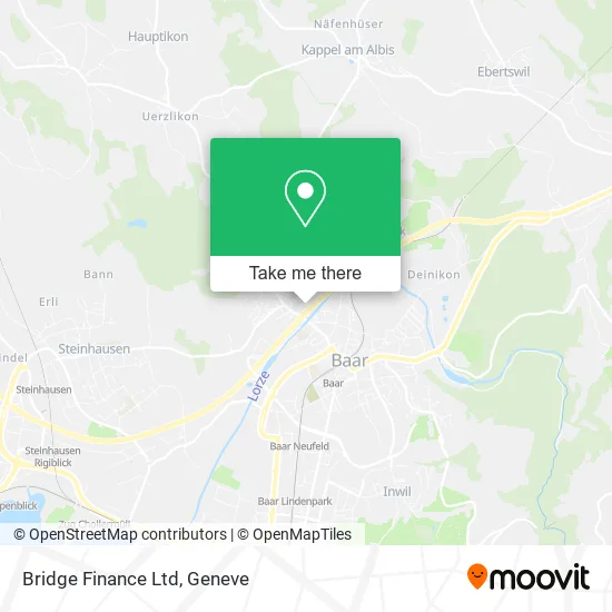 Bridge Finance Ltd map