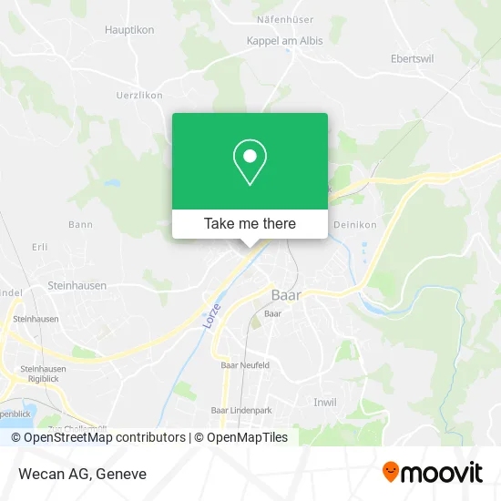 Wecan AG map