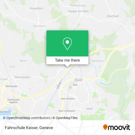 Fahrschule Keiser map