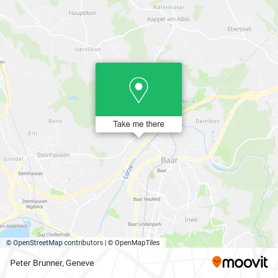 Peter Brunner map