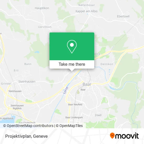Projektivplan map