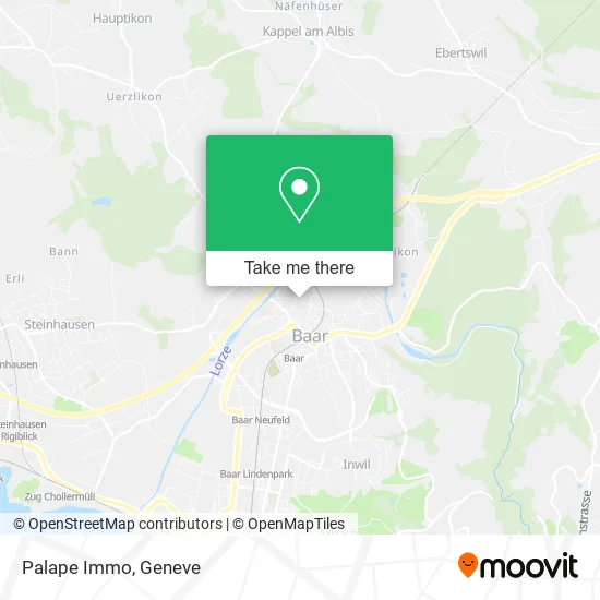 Palape Immo map