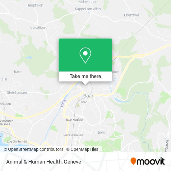 Animal & Human Health map