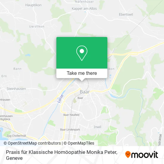 Praxis für Klassische Homöopathie Monika Peter map