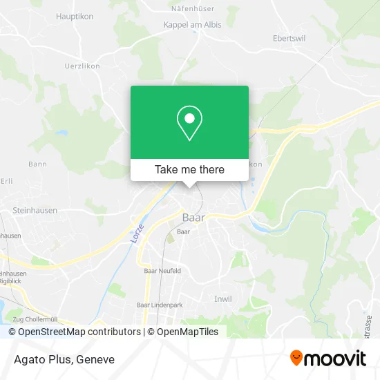 Agato Plus map