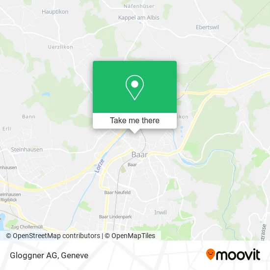 Gloggner AG map