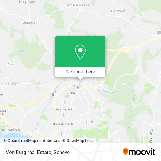 Von Burg real Estate map
