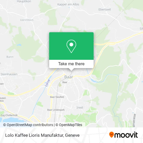 Lolo Kaffee Lioris Manufaktur map