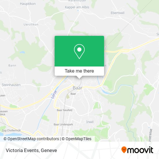 Victoria Events map