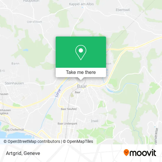 Artgrid map