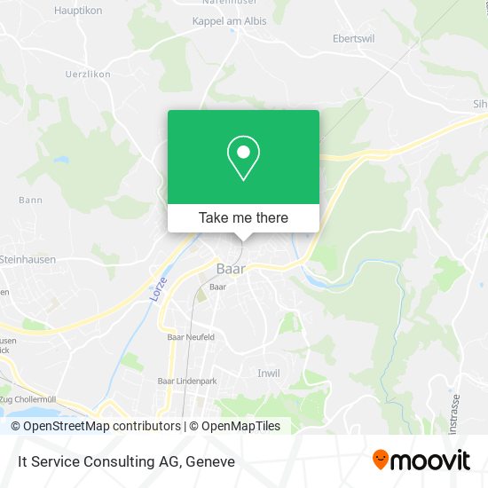 It Service Consulting AG map