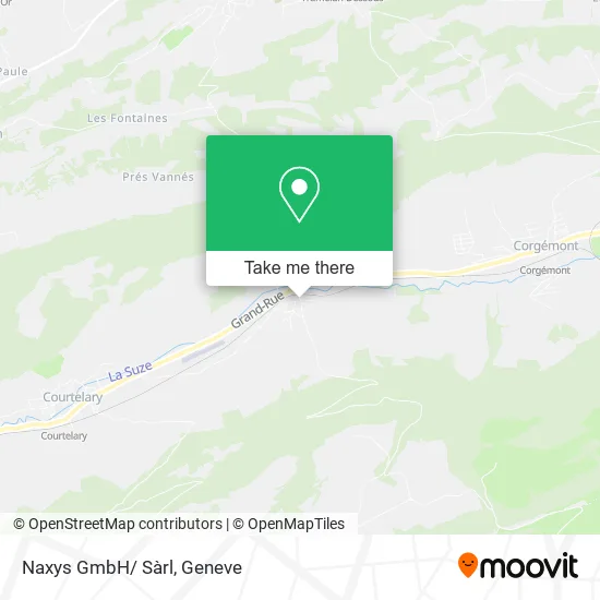 Naxys GmbH/ Sàrl map