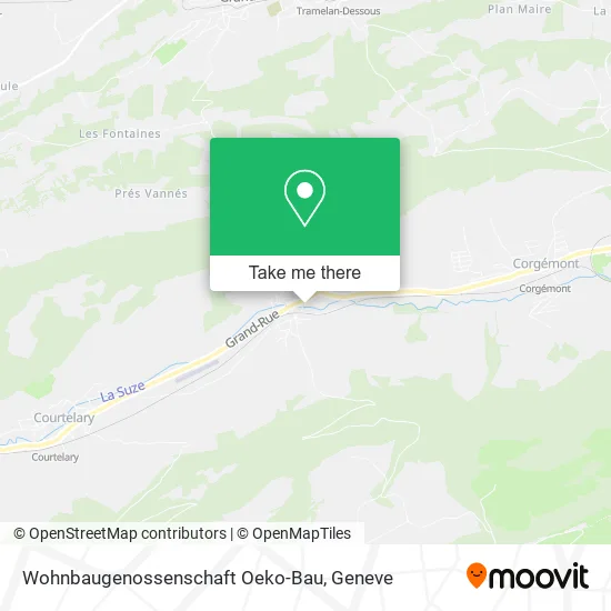 Wohnbaugenossenschaft Oeko-Bau map