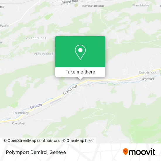 Polymport Demirci map