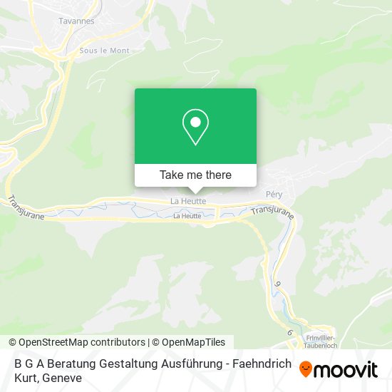 B G A Beratung Gestaltung Ausführung - Faehndrich Kurt map