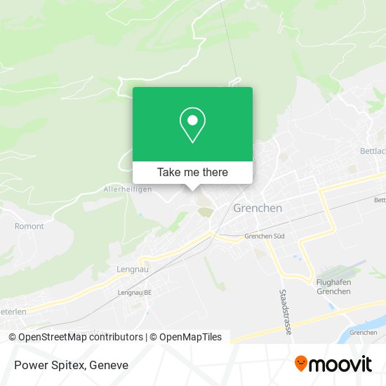 Power Spitex map