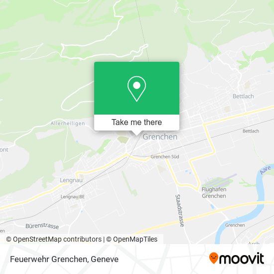 Feuerwehr Grenchen map