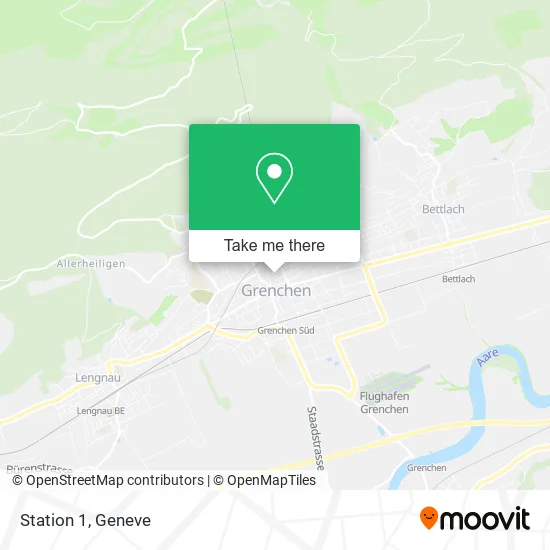 Station 1 map