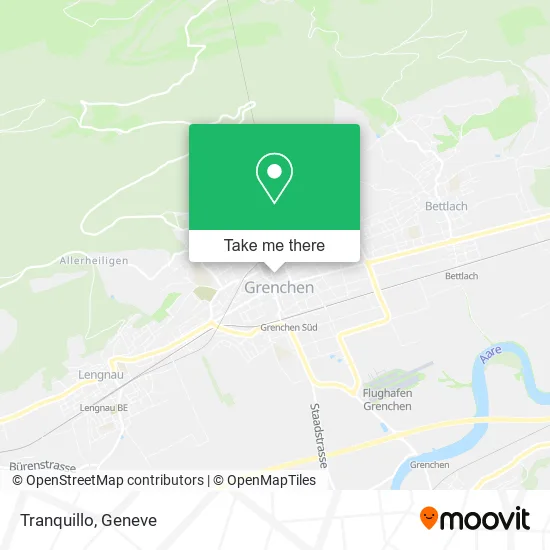 Tranquillo map