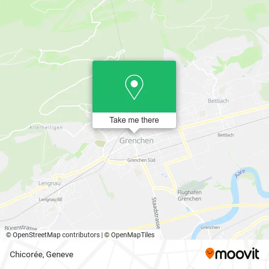 Chicorée map