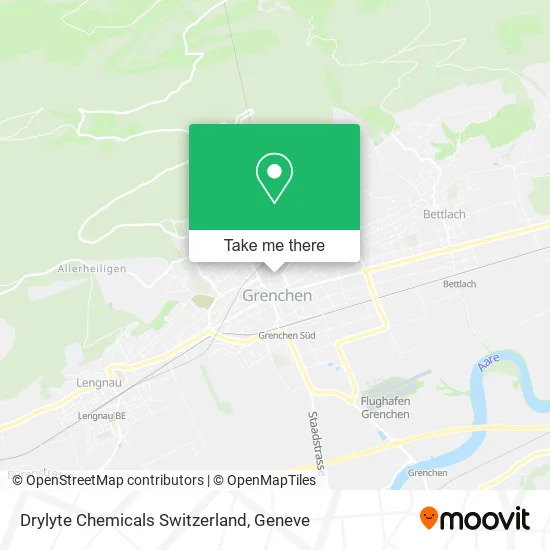 Drylyte Chemicals Switzerland map