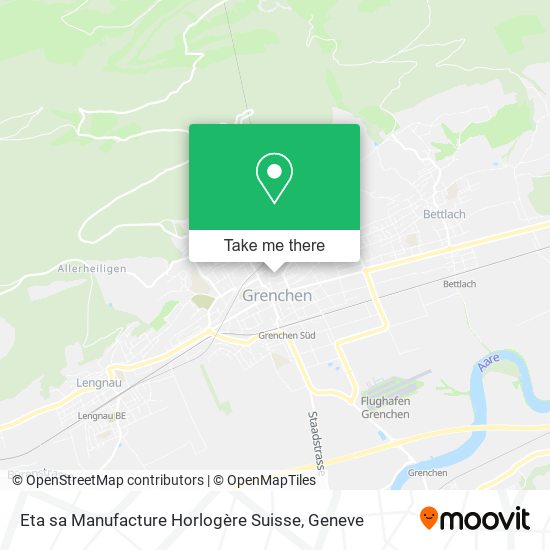 Eta sa Manufacture Horlogère Suisse map