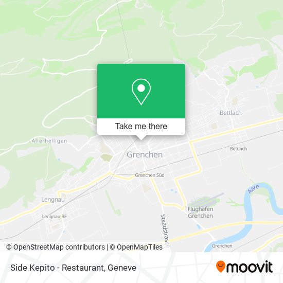Side Kepito - Restaurant map