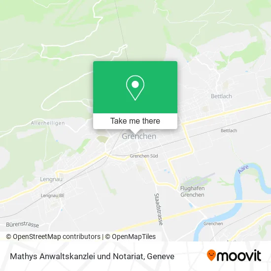 Mathys Anwaltskanzlei und Notariat plan