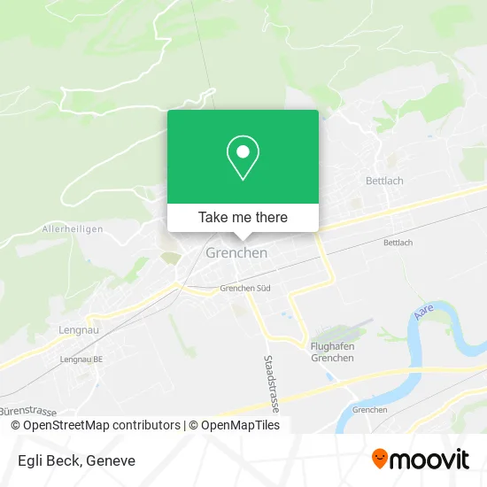 Egli Beck map