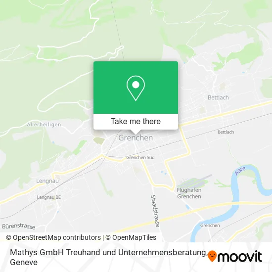 Mathys GmbH Treuhand und Unternehmensberatung map