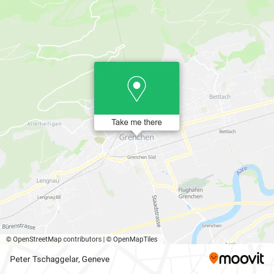 Peter Tschaggelar map