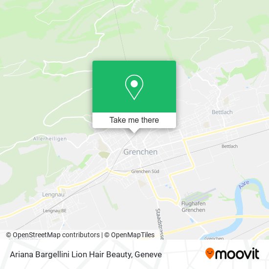 Ariana Bargellini Lion Hair Beauty map