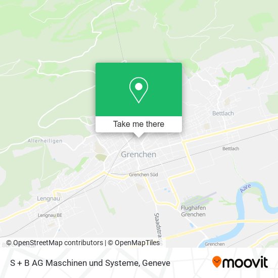 S + B AG Maschinen und Systeme map
