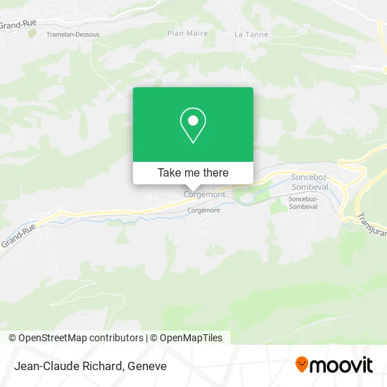 Jean-Claude Richard map