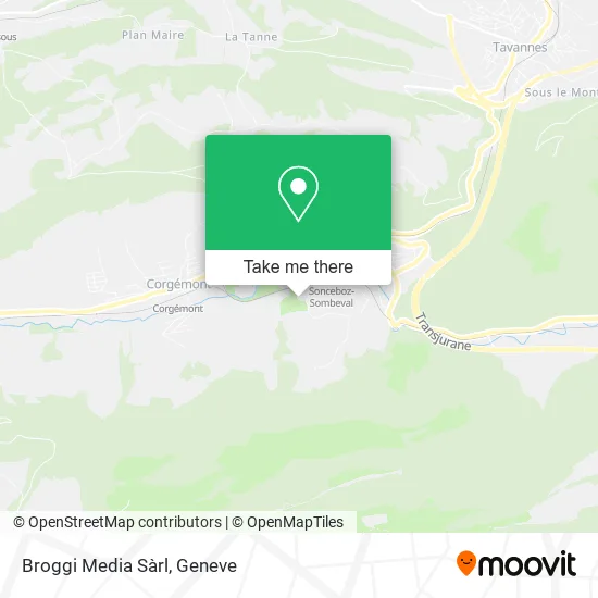 Broggi Media Sàrl map