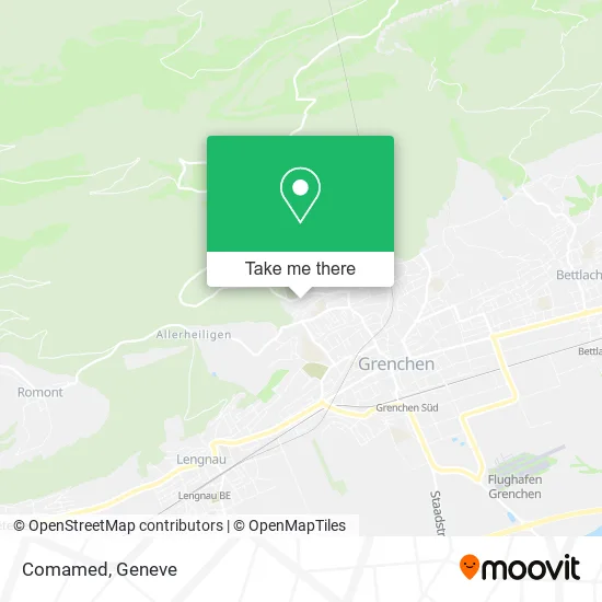 Comamed map