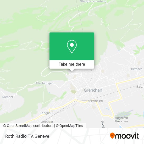 Roth Radio TV map