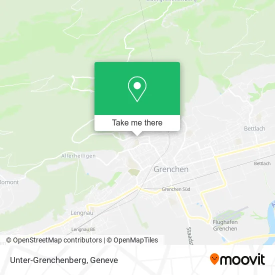 Unter-Grenchenberg map
