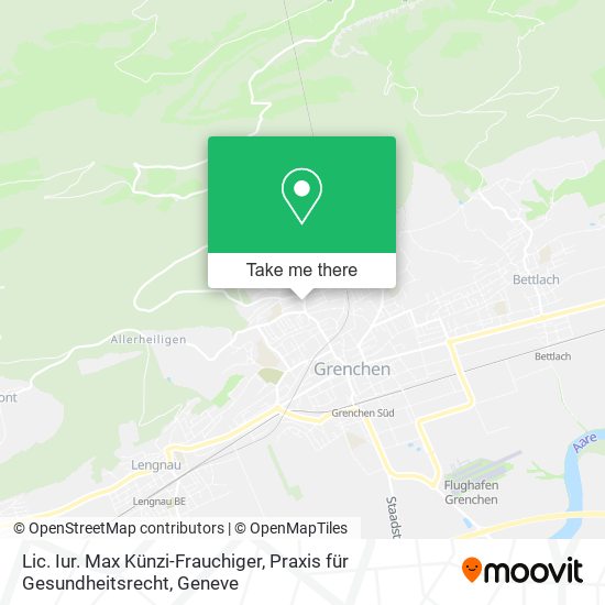 Lic. Iur. Max Künzi-Frauchiger, Praxis für Gesundheitsrecht map