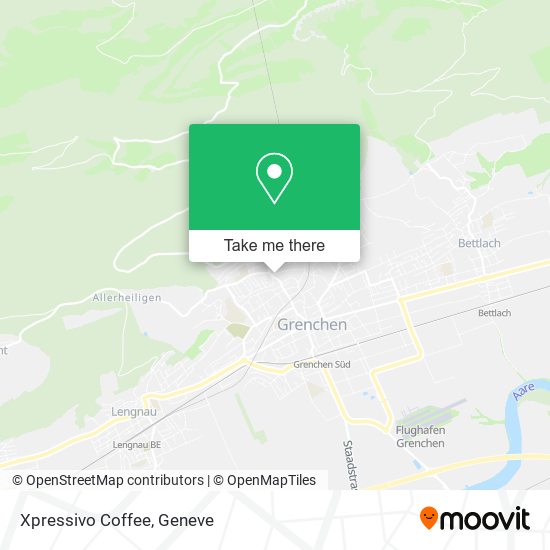 Xpressivo Coffee map