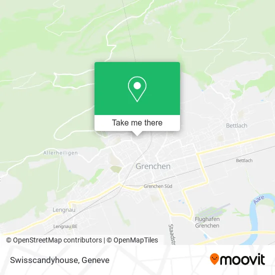 Swisscandyhouse map