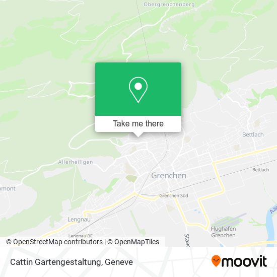 Cattin Gartengestaltung map