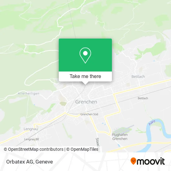 Orbatex AG map