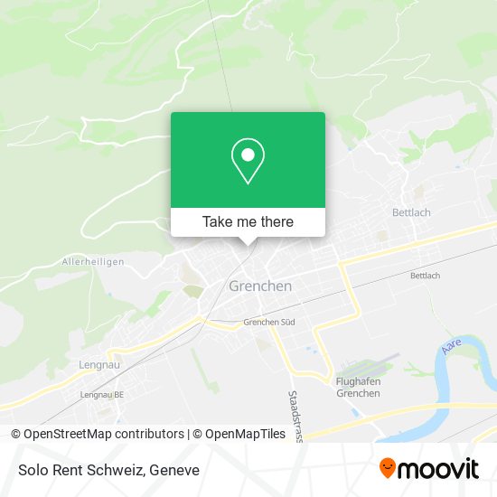 Solo Rent Schweiz map