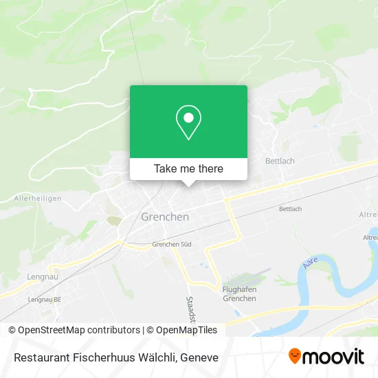 Restaurant Fischerhuus Wälchli map