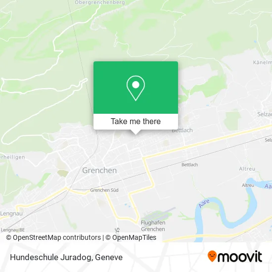 Hundeschule Juradog map