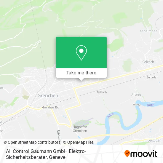 All Control Gäumann GmbH Elektro-Sicherheitsberater map